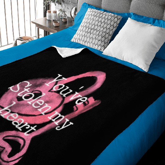 Happy Valentine's Day Baby Blankets