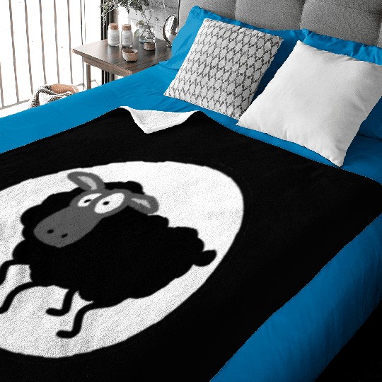 Black Sheep Baby Blankets