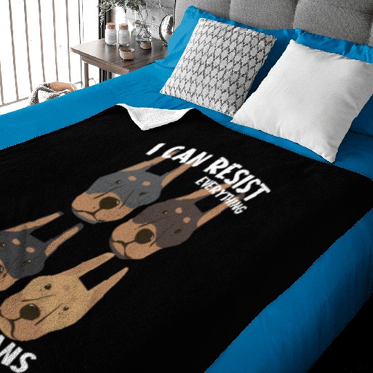 Doberman Lover Baby Blankets