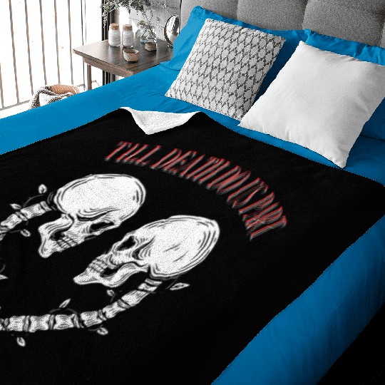 Till death do us part Baby Blankets