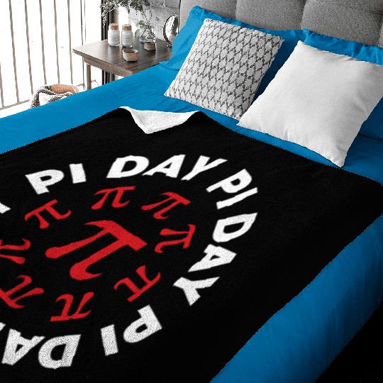 Pi Day Baby Blankets