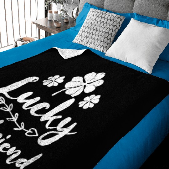 Lucky Boyfriend St. Patrick's Day Ireland Baby Blankets