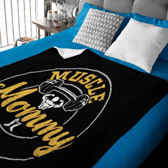 Muscle Mommy - Gym Baby Blankets