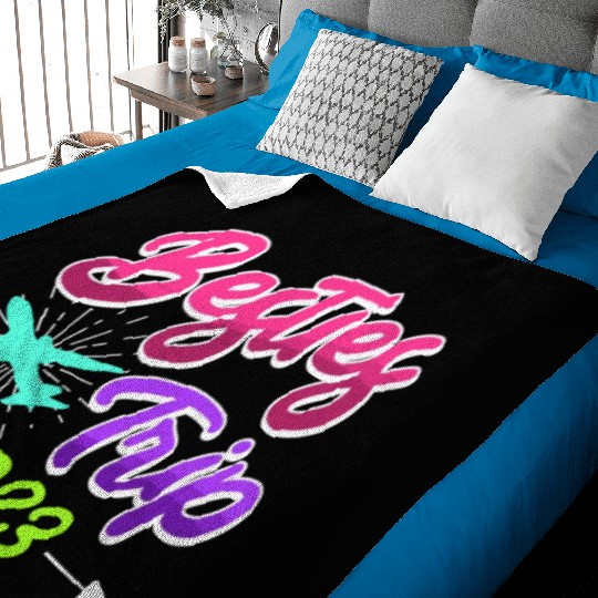 Besties Trip 2023 Vacation Friends Spring Break Baby Blankets