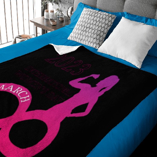 INTERATIONAL WOMEN'S DAY 8 MARCH 2023 For Women Baby Blankets