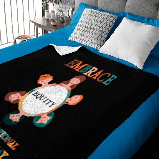 Embrace Equity International Women's Day Baby Blankets