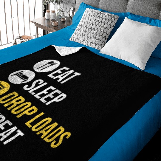 Trucker Accessories for Truck Driver Diesel Lover Baby Blankets