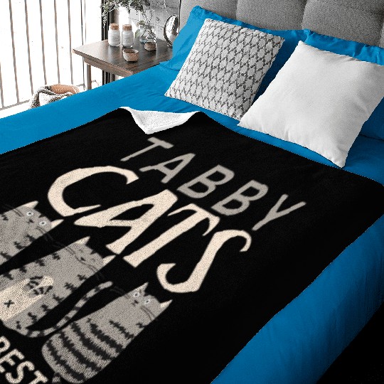 Cat Lover tabby cat owner Tabbies are best Baby Blankets