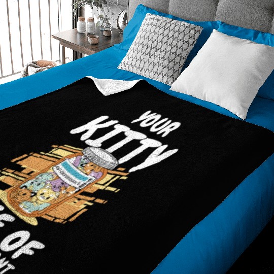 Antidepressant Kitten Medicine Cat Owner Baby Blankets