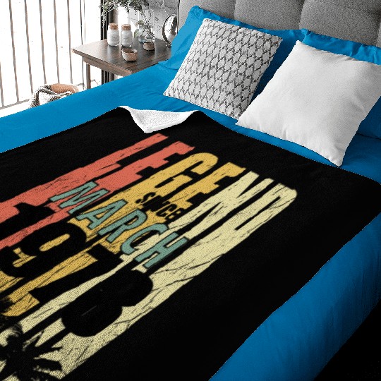 March 1978 retro gift idea Baby Blankets