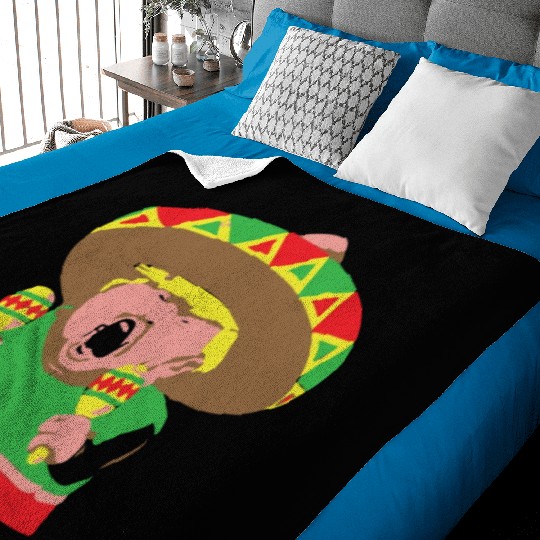 dance funny Baby Blankets