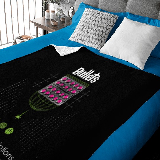 Bullets Graphic Baby Blankets streetwear