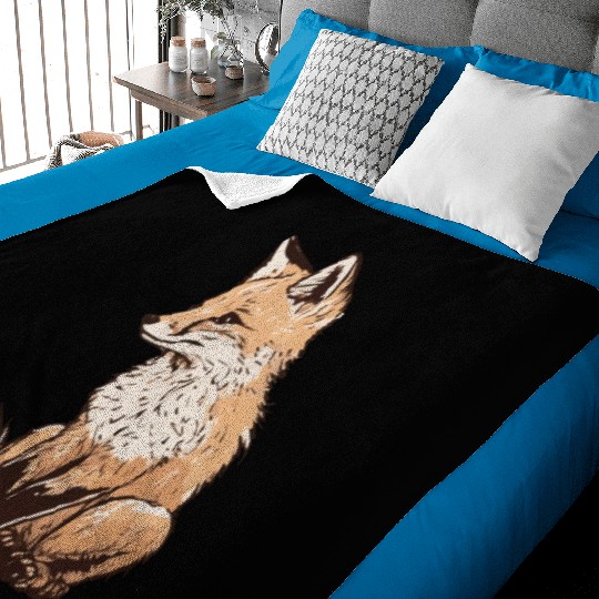 Fox Baby Blankets