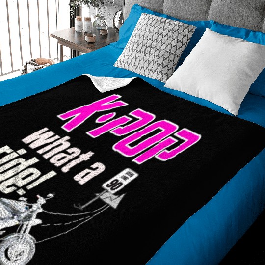 Kpop come along for the ride dark Baby Blankets