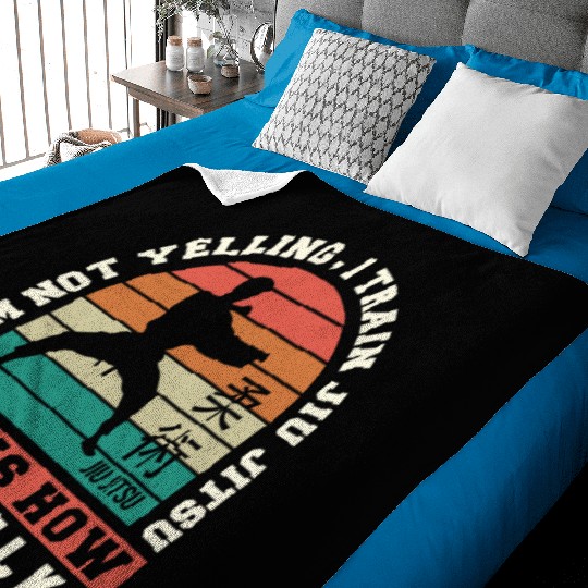 Brazilian Jiu Jitsu MMA Bjj Hugger Baby Blankets