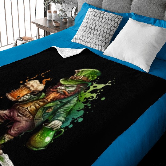 Watercolor Baby Blankets