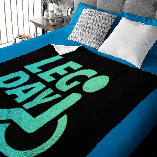 Leg Day Handicapped Wheelchair 22 Baby Blankets