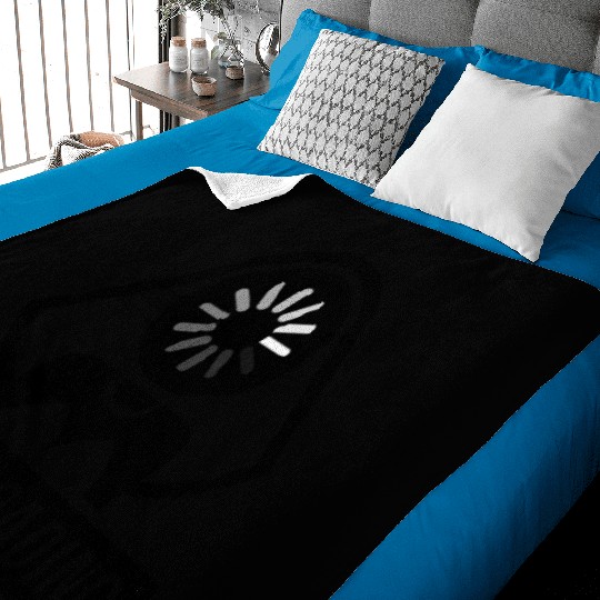 Bride Loading (Hen Night / Bachelorette Party / B) Baby Blankets