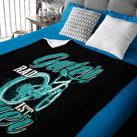 Cycling, Biking, Bikers Mountain Bike, Racing Bike Baby Blankets