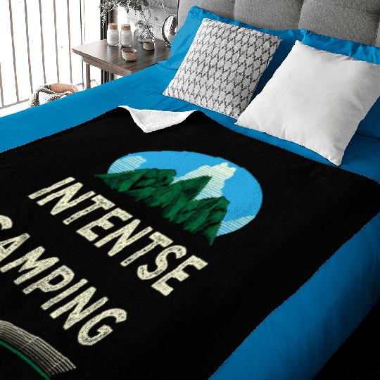 Intentse Camping Wildlife Camper Outdoor Camp Moun Baby Blankets