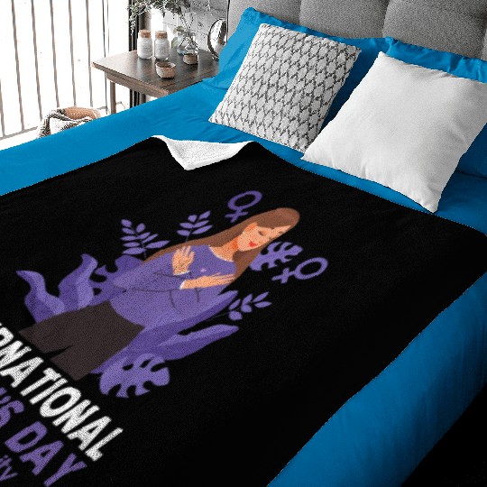 International Women's Day 2023 8 March IWD Embrace Baby Blankets