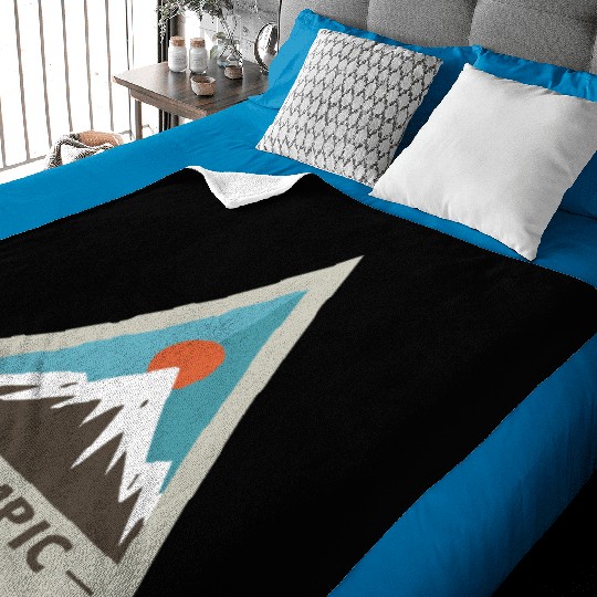 Olympic National Park Baby Blankets