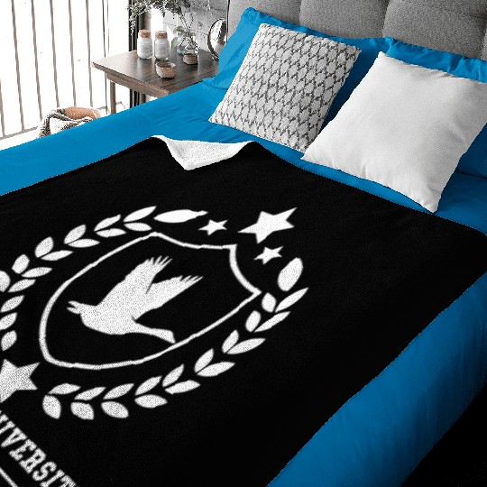 Silly Goose University Established 1576 Goose Baby Blankets