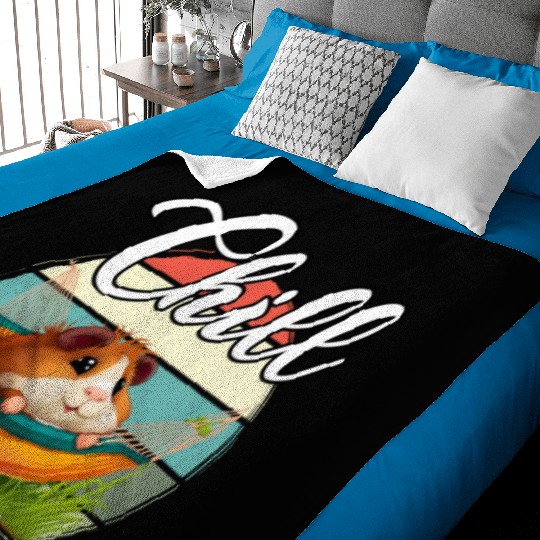 Guinea Pig Chill Relaxing for a Guinea pig Lover Baby Blankets