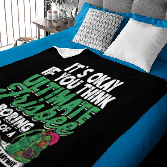 Ultimate Frisbee Importanter Disc Golf Ultimate Baby Blankets