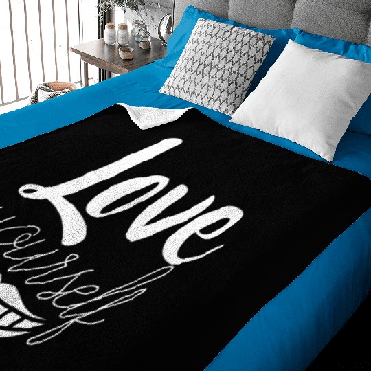 Love yourself Baby Blankets