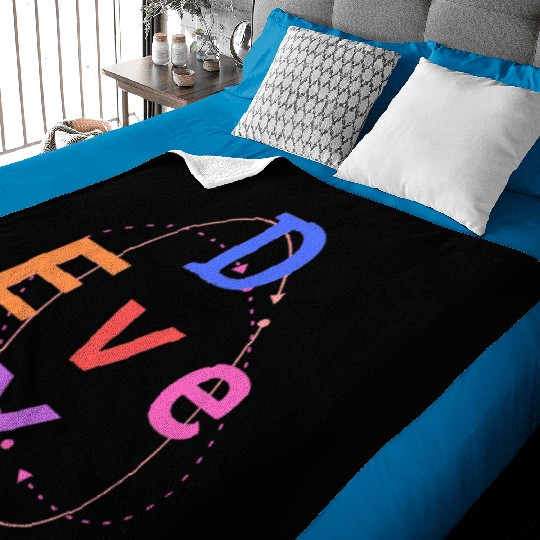 Embrace Equity Happy Women's Day Baby Blankets