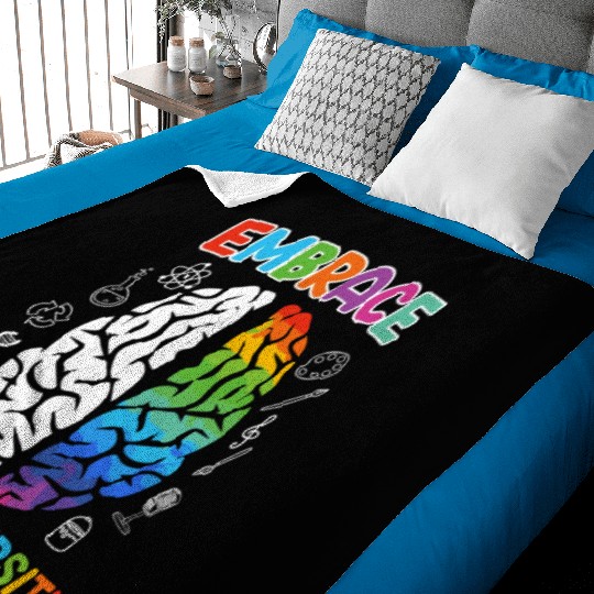 Autism Embrace Neurodiversity Autistics Baby Blankets