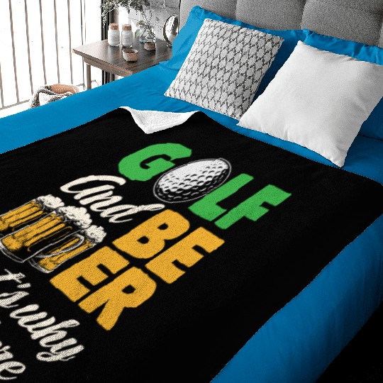 Golf Beer Baby Blankets