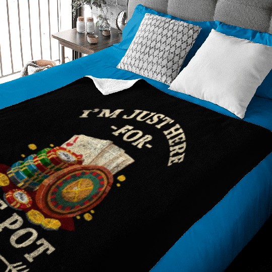 Poker Ace Blackjack Baby Blankets