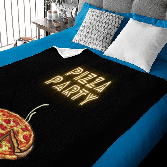 Pizza Baby Blankets
