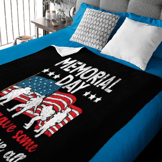 All Gave Some Some Gave All USA Flag Memorial Day Baby Blankets