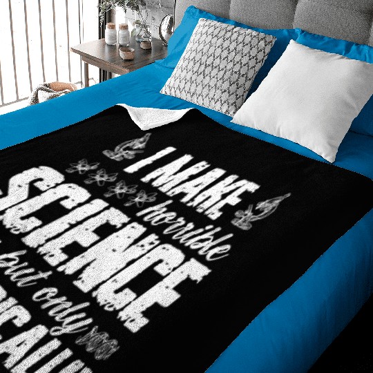 I Make Horrible Science Puns But Only Periodically Baby Blankets