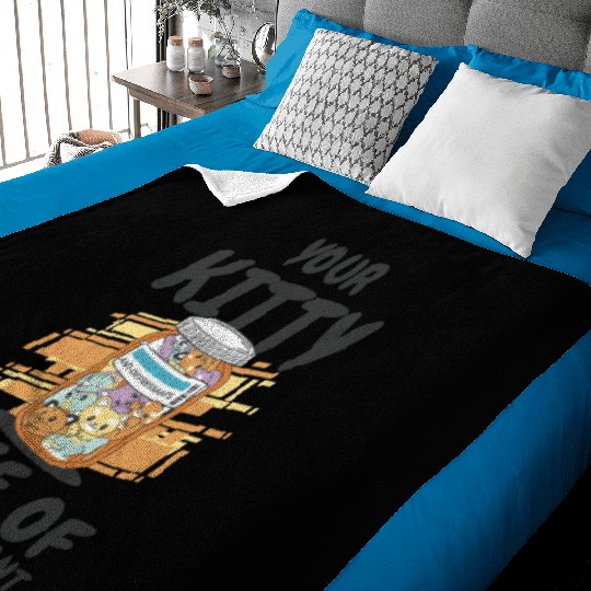 Antidepressant Kitten Medicine Cat Owner Baby Blankets