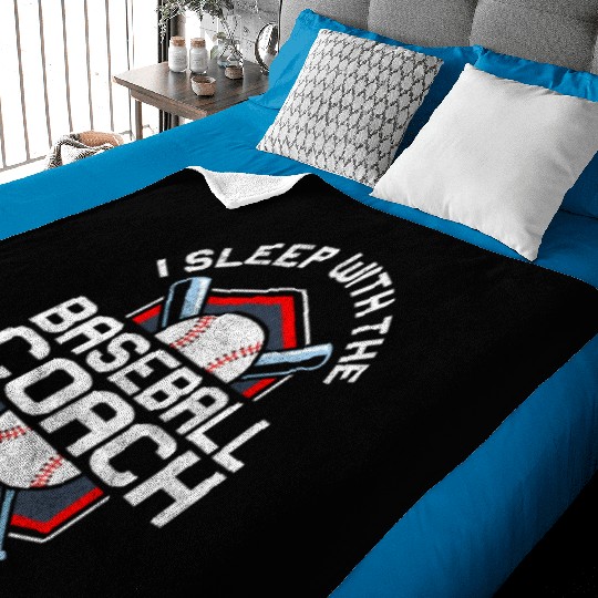 Baseball Coach Wife Professional Mom Instructor Baby Blankets