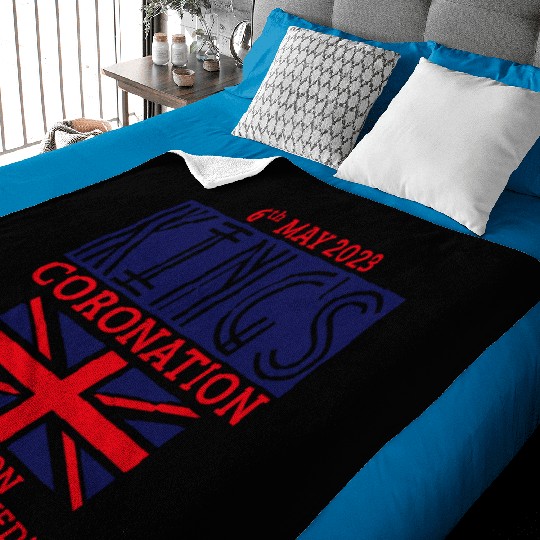 King’s Coronation, Mission Accomplished (Navy) Baby Blankets