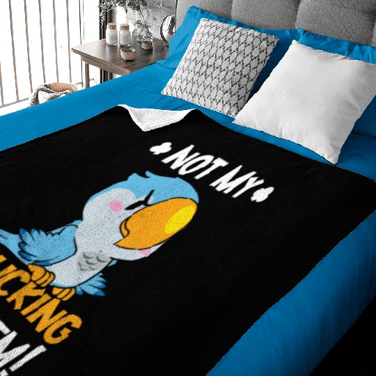 Chicken Mean Pet Plucking Angry Farm Animal Baby Blankets