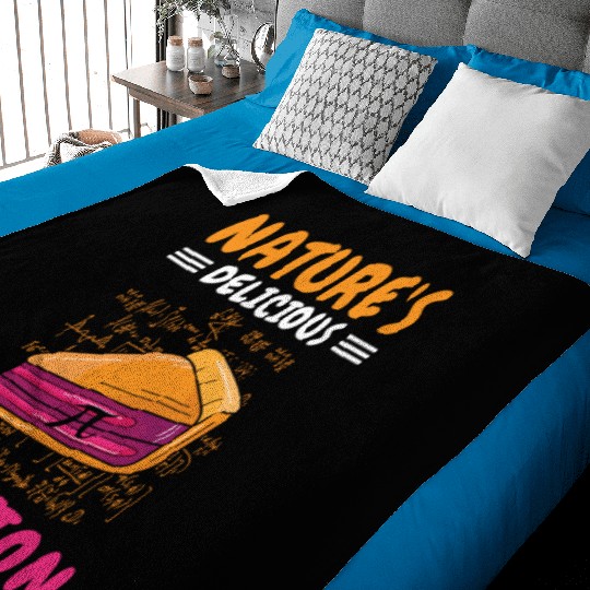 Pi Day Mathematics Pie Pi Symbol Math Number Baby Blankets