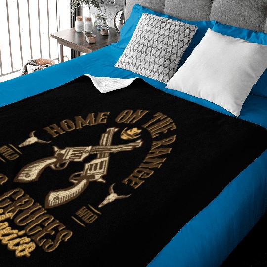 Las Cruces New Mexico wild west town Baby Blankets