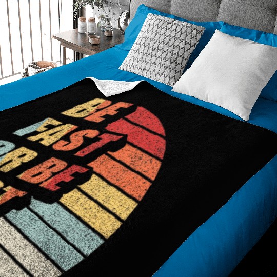 Fast Car Quote Drag Racing Gift Vintage Retro Rac Baby Blankets