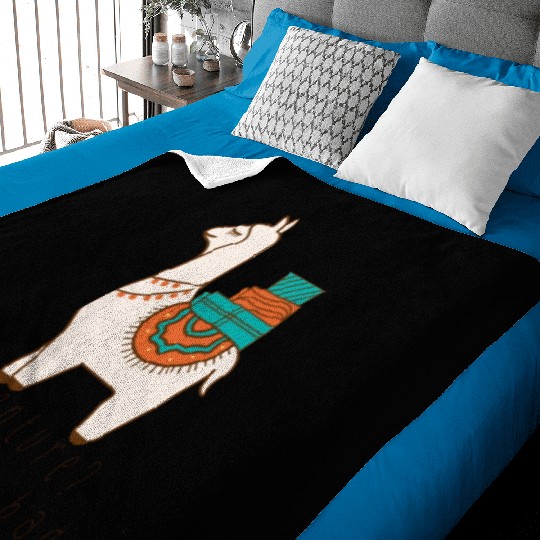 Adventure? Alpaca My Bags - Funny - Joke Baby Blankets