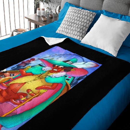 Cornbread Shrimp Da' Pimp Baby Blankets