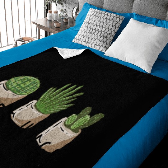 Free hugs, kaktus Baby Blankets