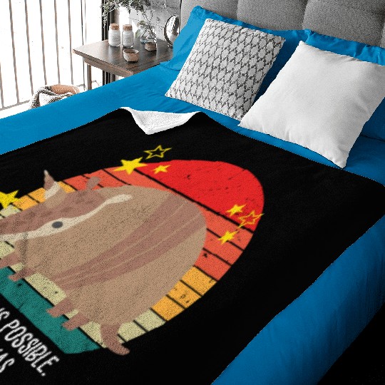 Anything Is Impossible. Austin, Texas Apparel Baby Blankets