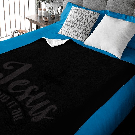 Jesus paid it all Baby Blankets