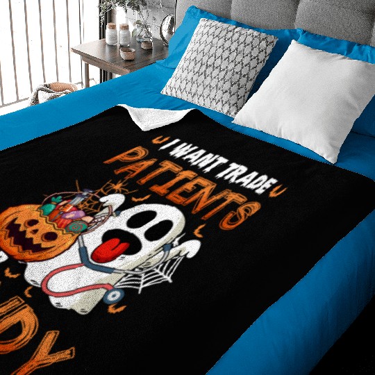 Nurse Halloween Will Trade Patients For Candy Baby Blankets